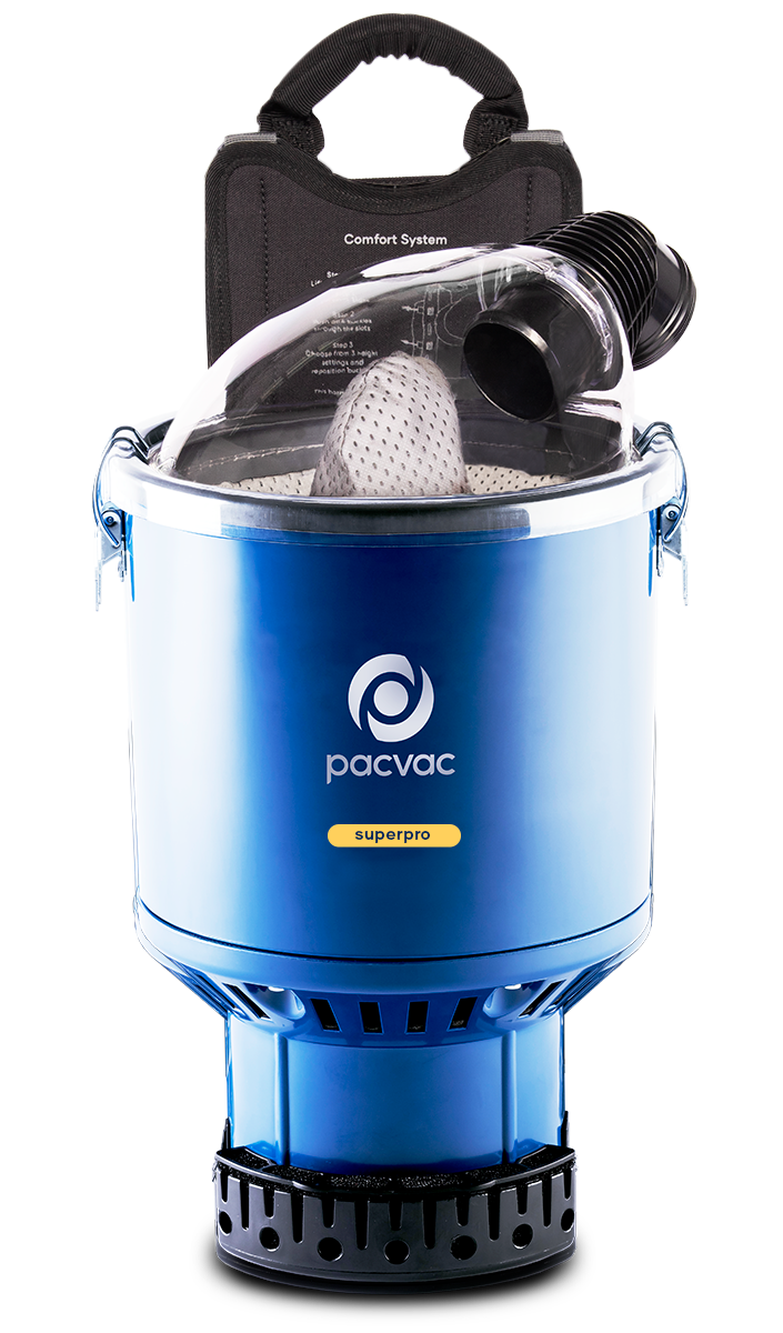 Pacvac Superpro 700 backpack vacuum